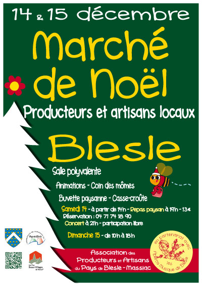Affiche Marché de Noël 2013