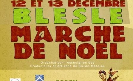 Marché de Noël de Blesle en Auvergne