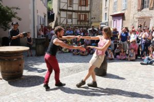 Artiste Off du festival Les Apéros musique de Blesle, Auvergne 2017