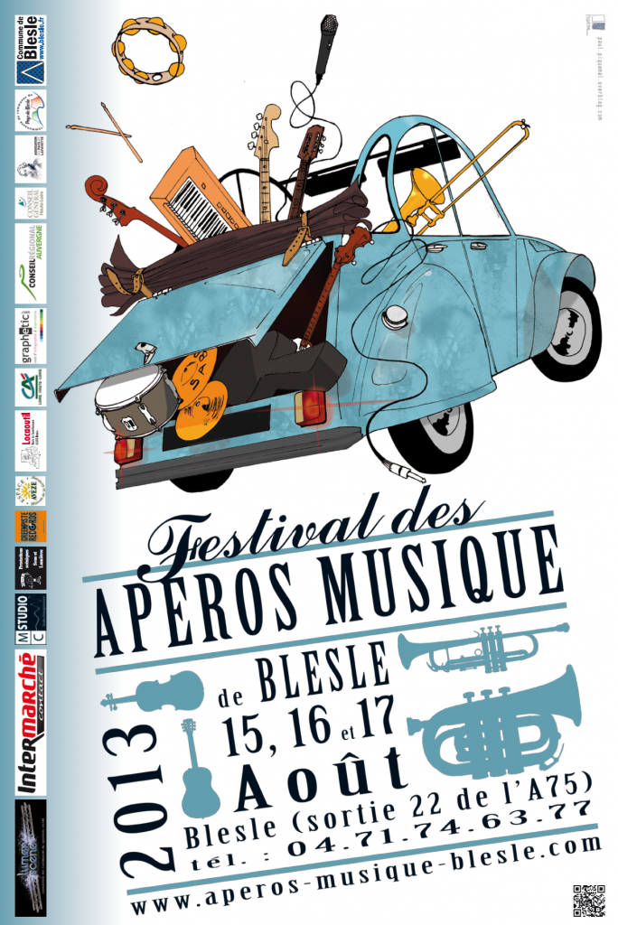 Concours D'affiche | Les Apéros Musique De Blesle