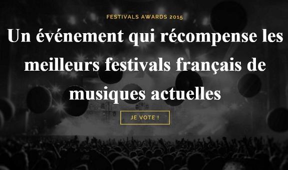 Voter pour les Festivals Awards