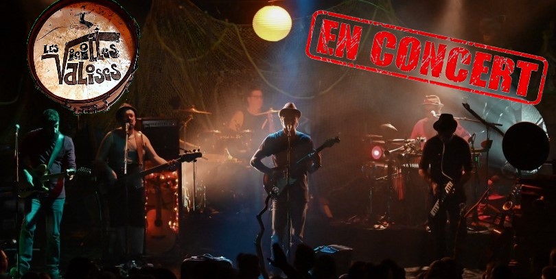 Le groupe Les Vielles Valises en concert à Blesle