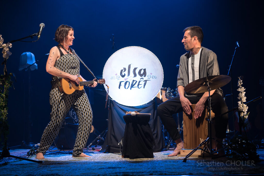 Elsa Forêt sur scène