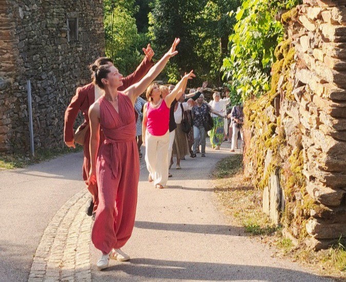 Déambulation collective avec AEntre-Voies