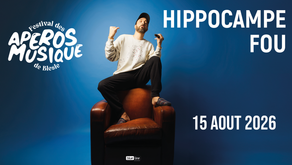 Hippocampe Fou au Festival des Apéros Musique de Blesle 2026